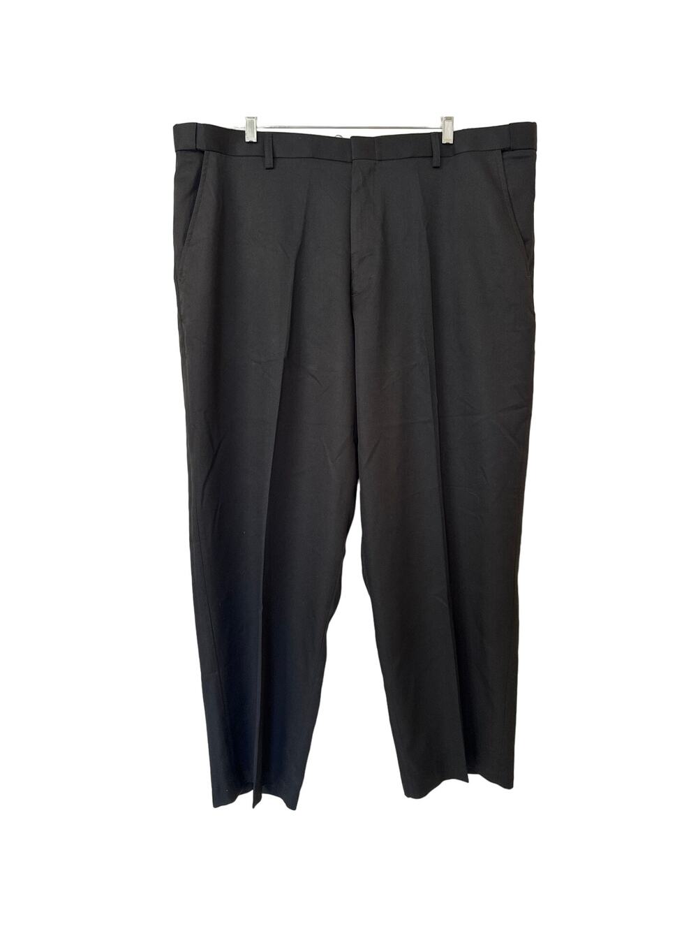 Puritan Black Flat Front Dress Slacks 44X30